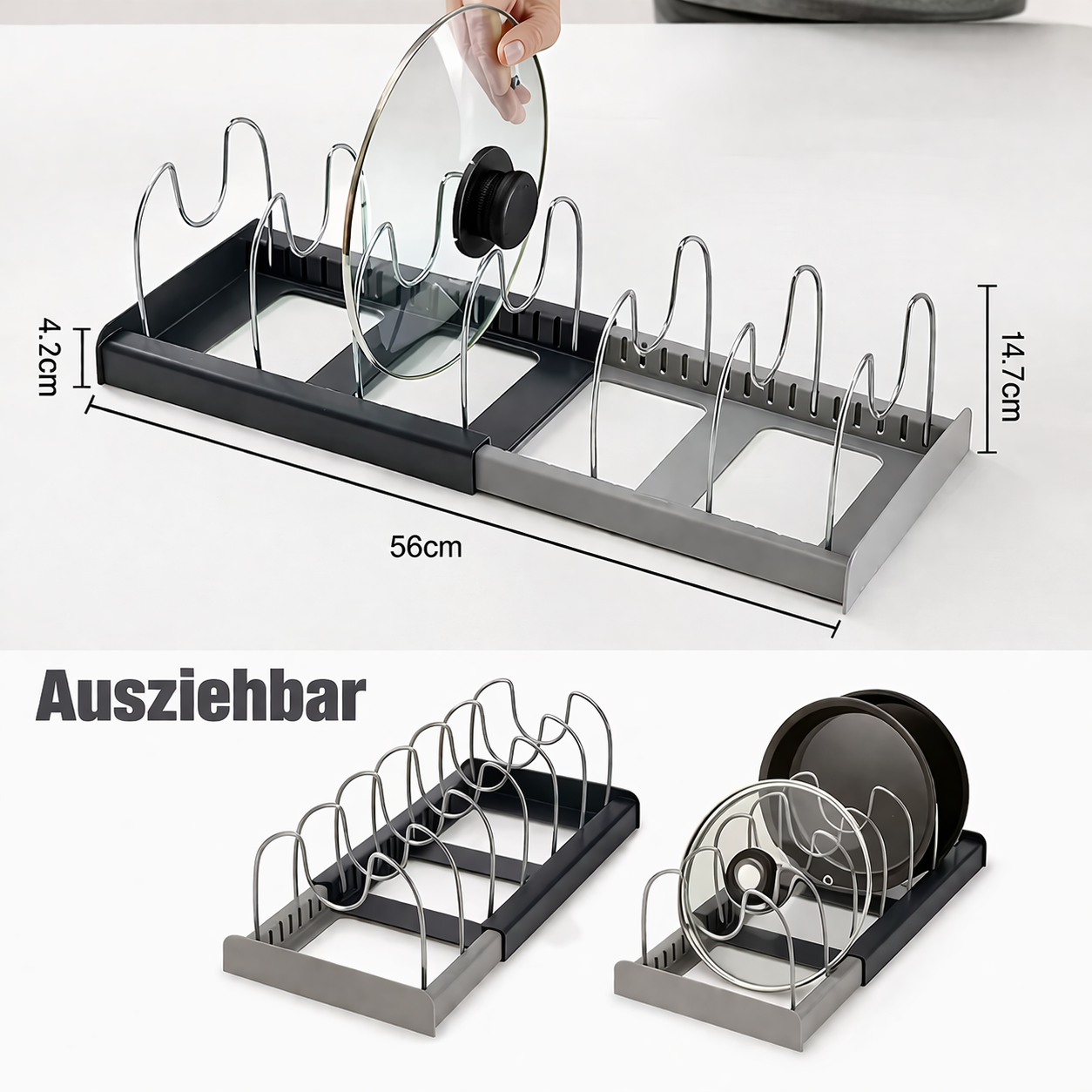 KitchenClarity — Endlich mühelos perfekte Ordnung für Ihre Lieblingspfannen und mehr! | Brehn