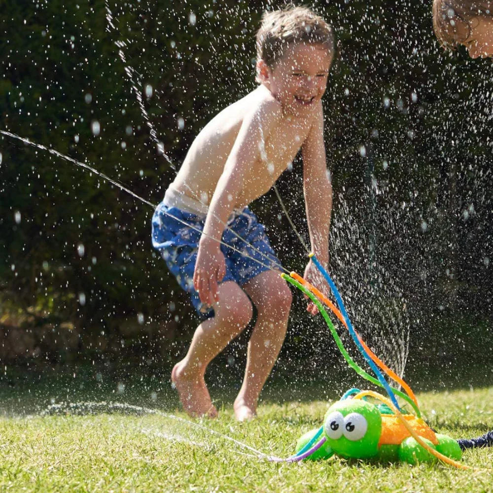Brehn | Aqua Turtle Sprinkler | Garten Spaß für Kinder und Haustiere