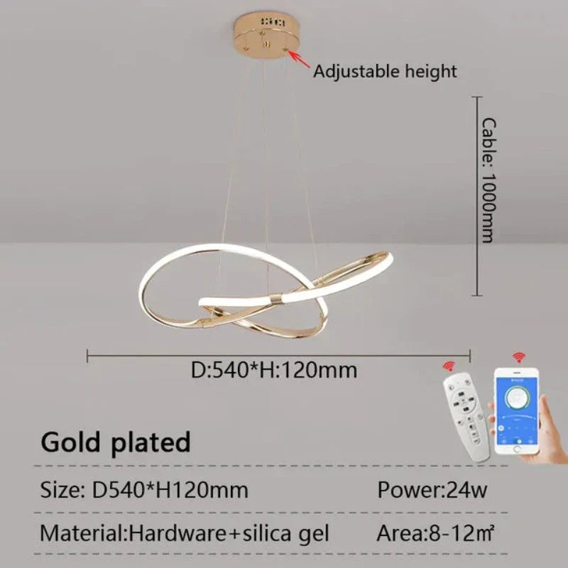 LightMaster Smart LED-Pendelleuchte – Einfache Installation und sichere Befestigung