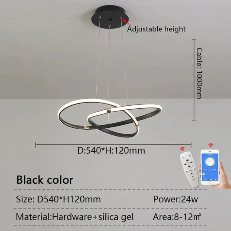 LightMaster Smart LED-Pendelleuchte – Einfache Installation und sichere Befestigung