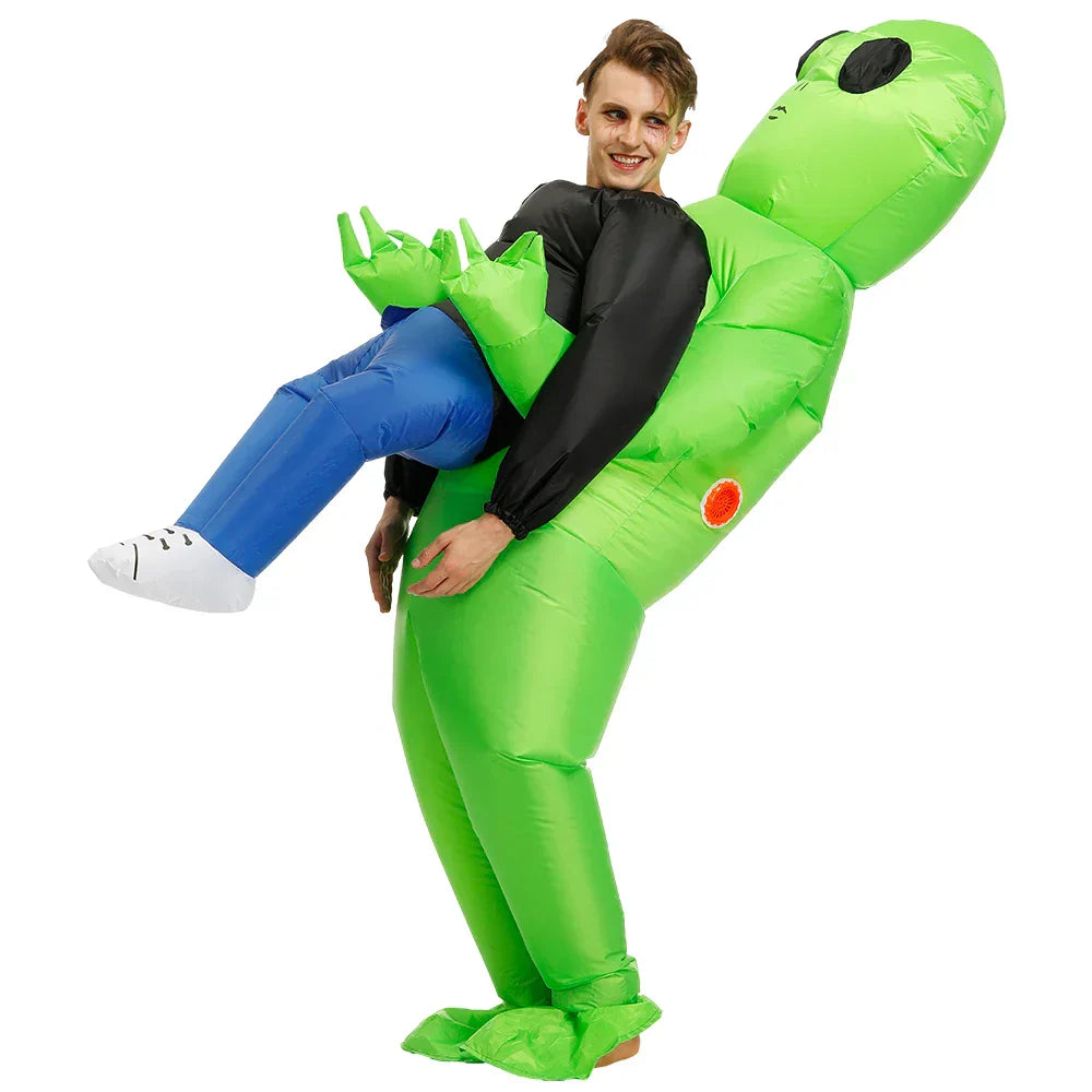 BowLift | Inflatable Alien Costume – Fun Costume for Kids & Adults, Quick to Inflate