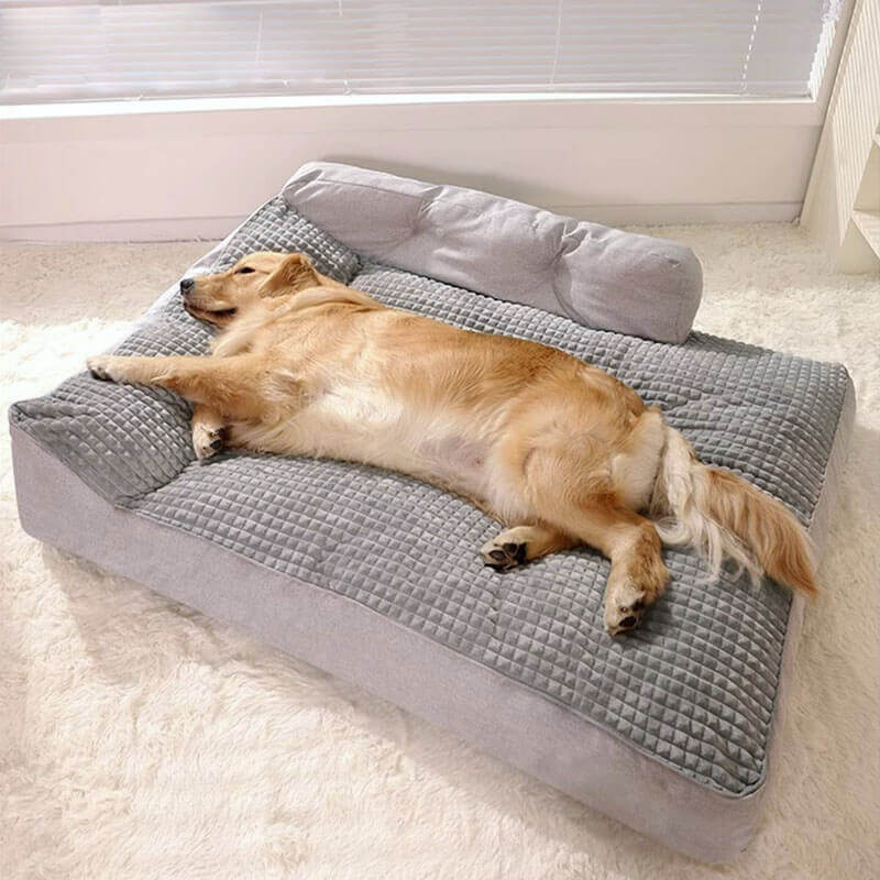 Ultra-bequeme orthopädische Hundebett mit Terylen-Stoff | Brehn