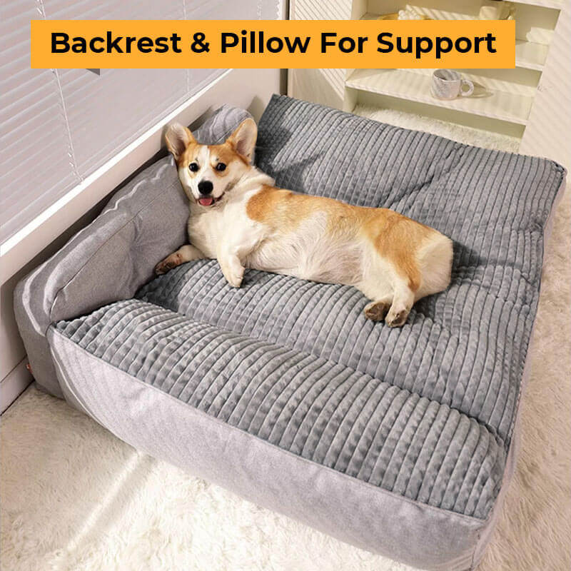 Ultra-bequeme orthopädische Hundebett mit Terylen-Stoff | Brehn