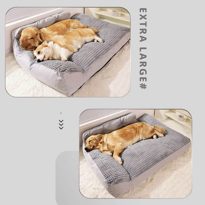 Ultra-bequeme orthopädische Hundebett mit Terylen-Stoff | Brehn