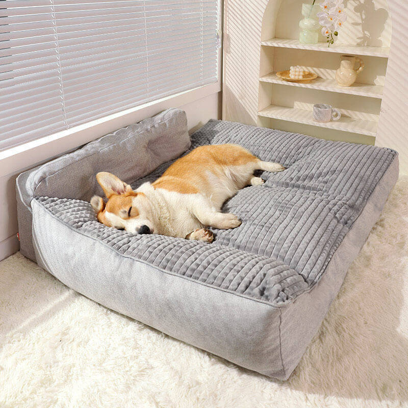 Ultra-bequeme orthopädische Hundebett mit Terylen-Stoff | Brehn