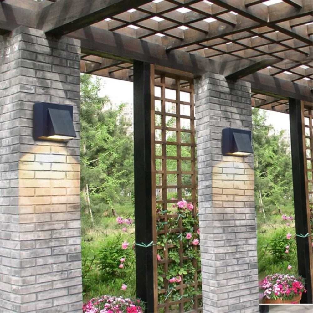 Moderne Außen Wandleuchte – Wetterfeste LED Wandlampe für Garten und Terrasse | Brehn