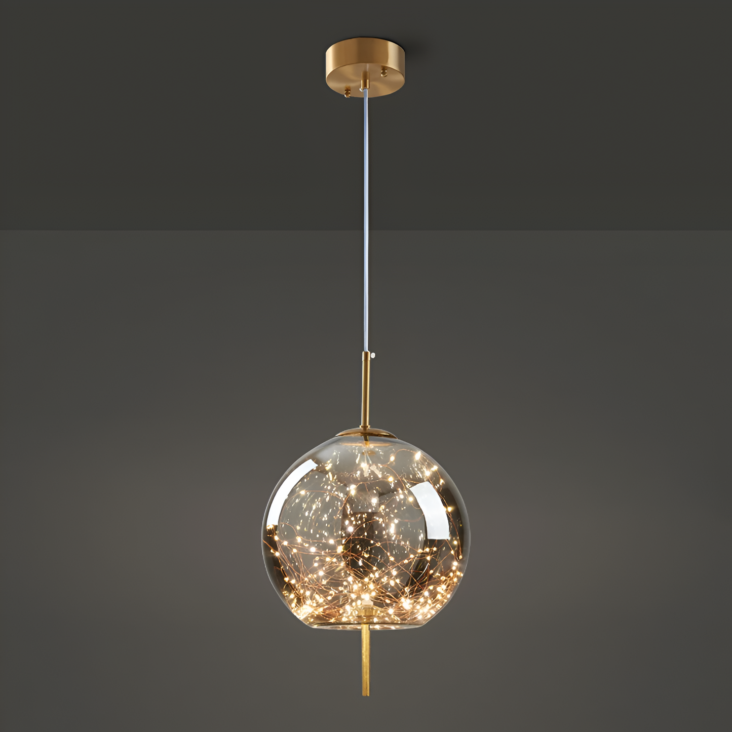 Brehn | Glas Nordisch Luxe Pendelleuchte