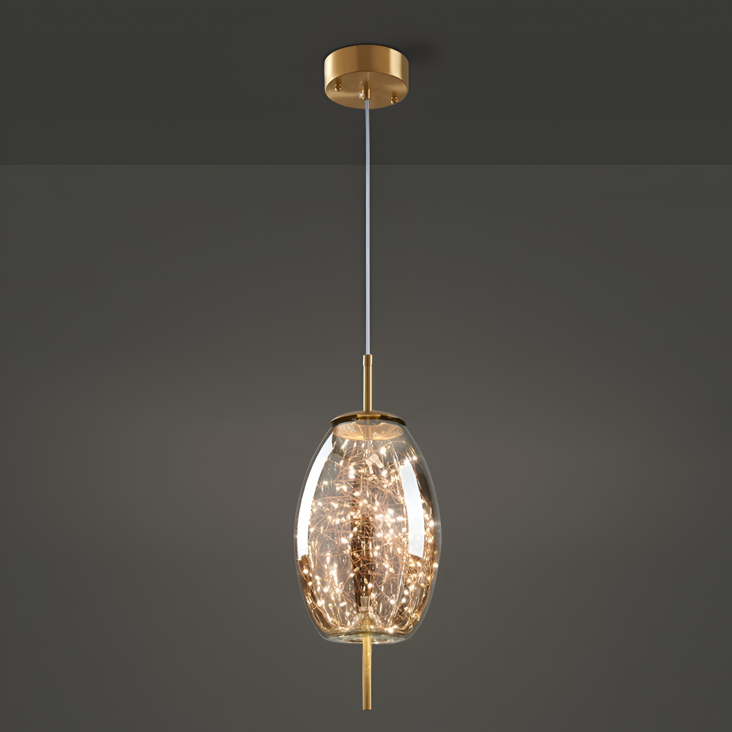 Brehn | Glas Nordisch Luxe Pendelleuchte