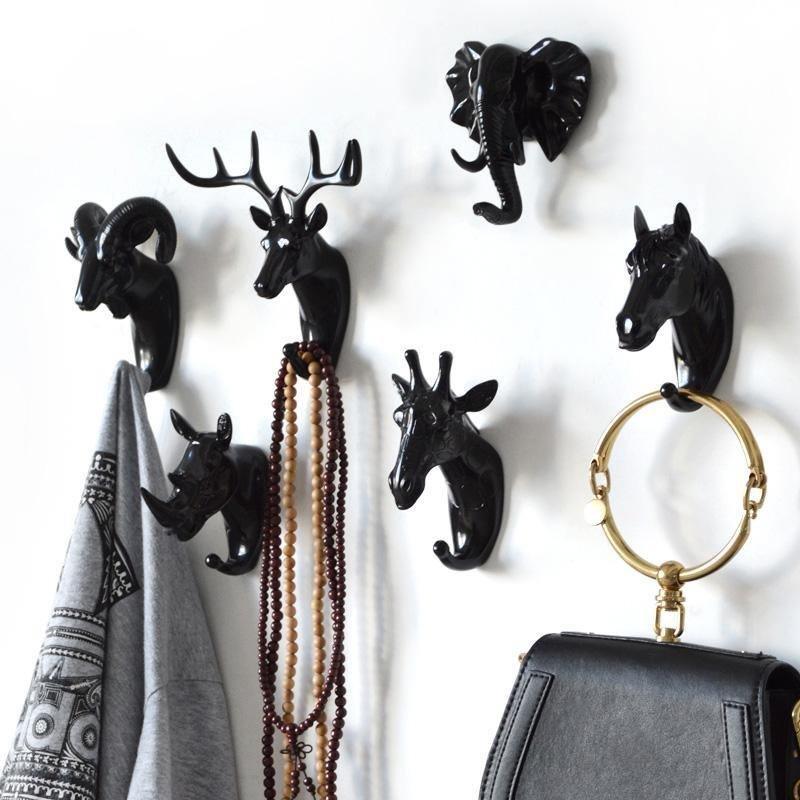 BowLift | WildHooks Animal Wall Hooks | Decorative Coat Hooks | Sturdy Wall Hooks for Home | Stylish Storage