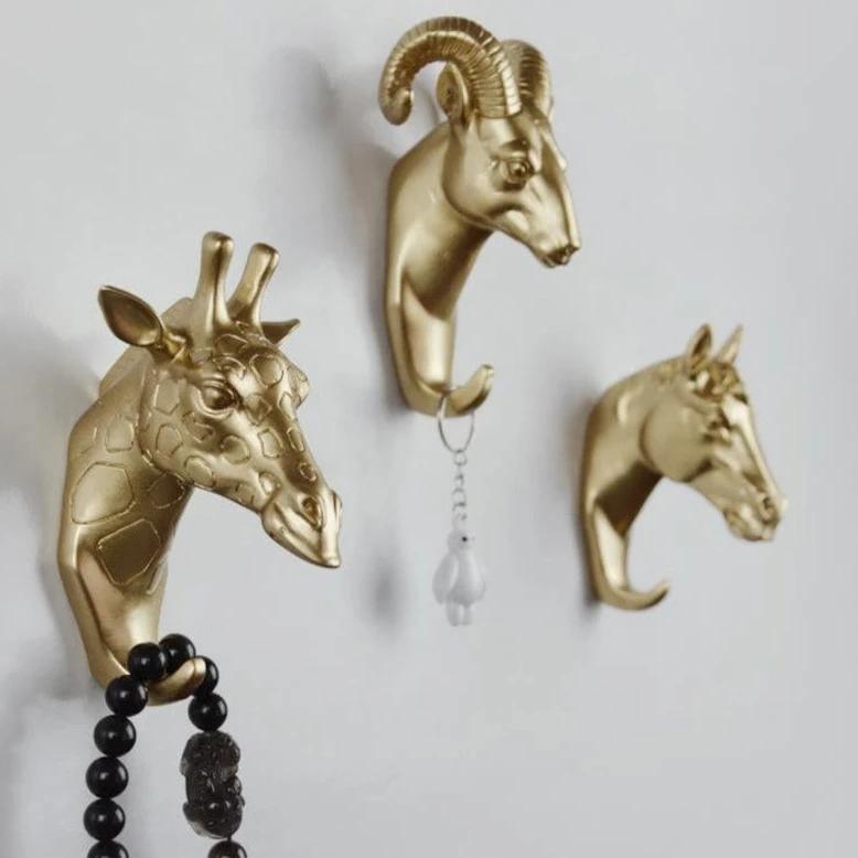 BowLift | WildHooks Animal Wall Hooks | Decorative Coat Hooks | Sturdy Wall Hooks for Home | Stylish Storage