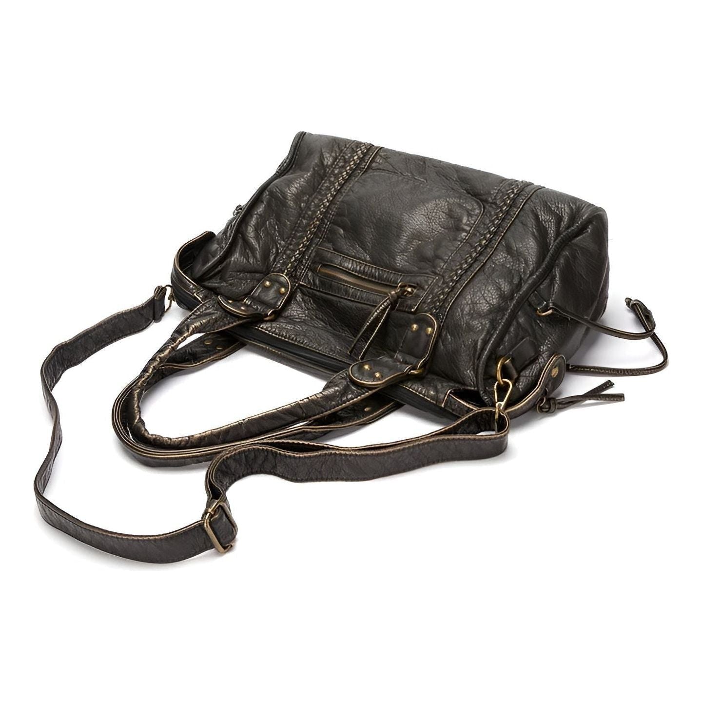 Schultertasche aus echtem Leder – Hochwertig und elegant | Perfekt für Alltag und Büro