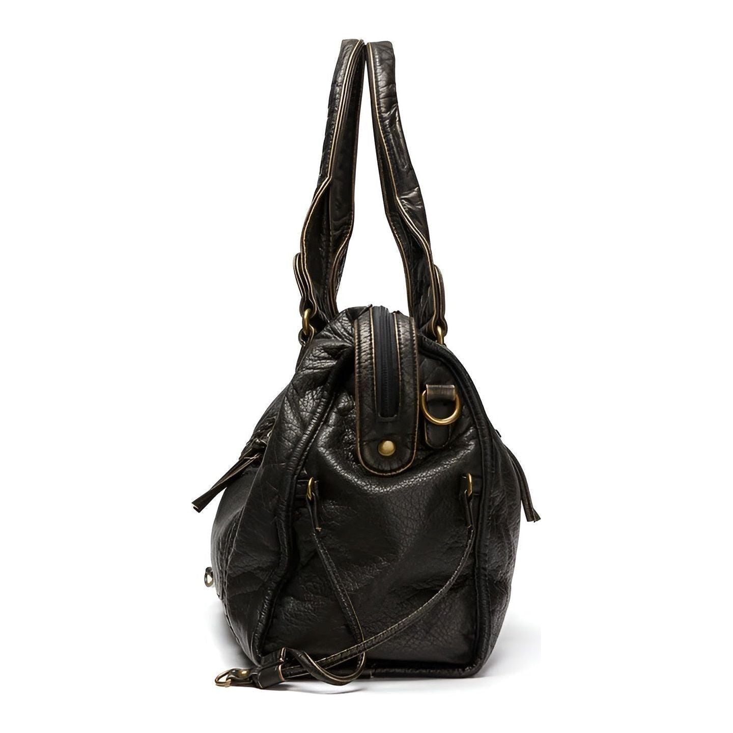 Schultertasche aus echtem Leder – Hochwertig und elegant | Perfekt für den Alltag & Büro | Brehn