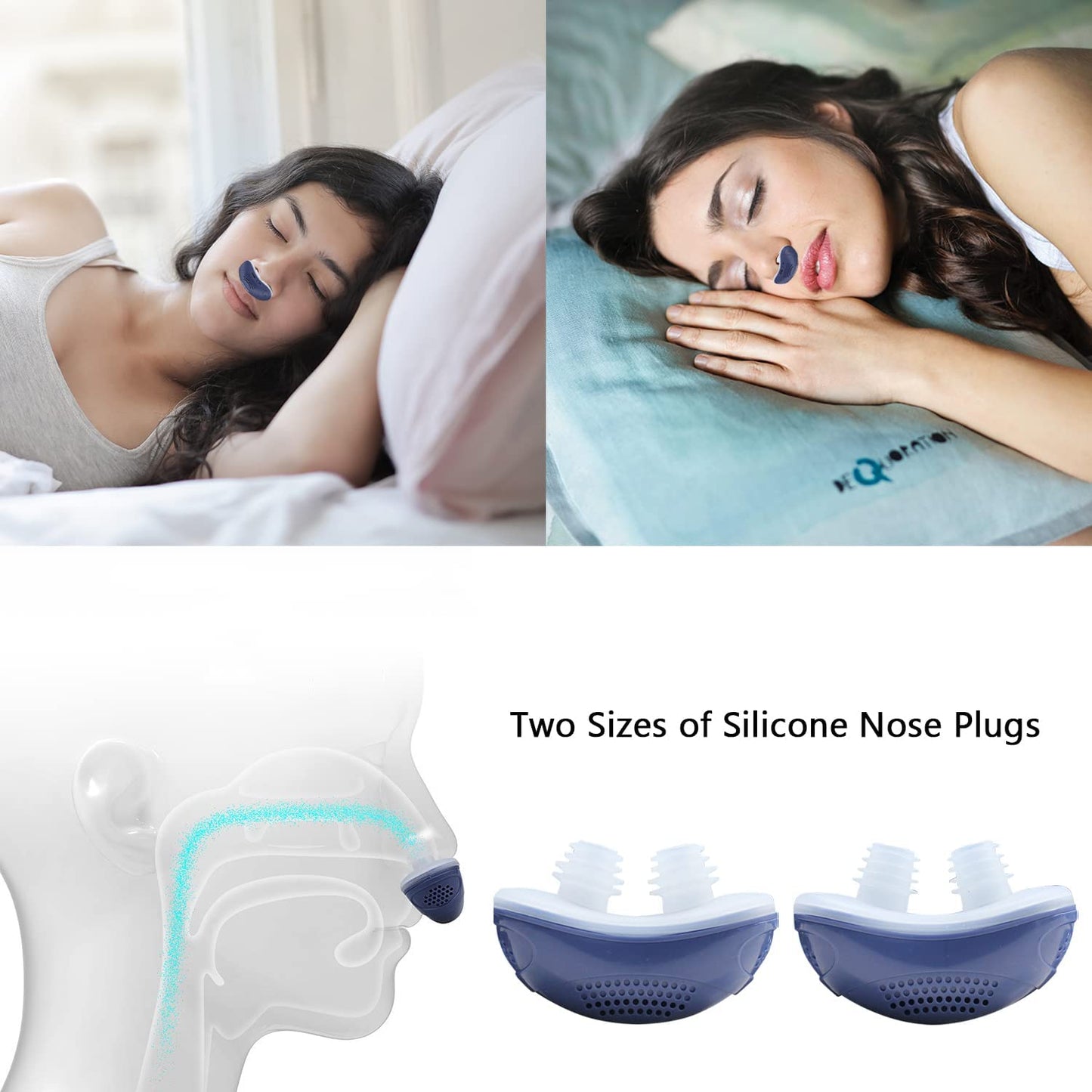 Brehn | Anti-Schnarch-Gerät | Schlauchloses, maskenloses Mikro-CPAP