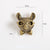 Antiker Tieranhänger aus Kunstharz in Bronzeoptik, goldener Hirschkopf, Wandhaken, Hintergrund-Wandaccessoires, dekorative Figuren
