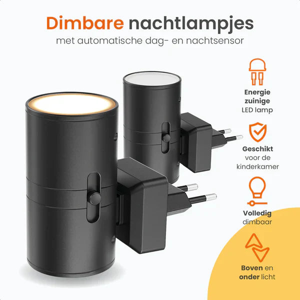 Brehn | LuxeGlow dimmbares Nachtlicht | Elegante Beleuchtung für eine stimmungsvolle Atmosphäre