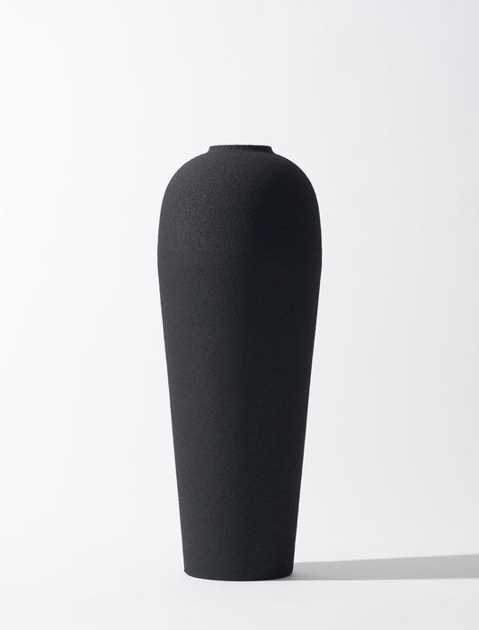 Brehn | Lola Vase - Strukturierter Schwarz