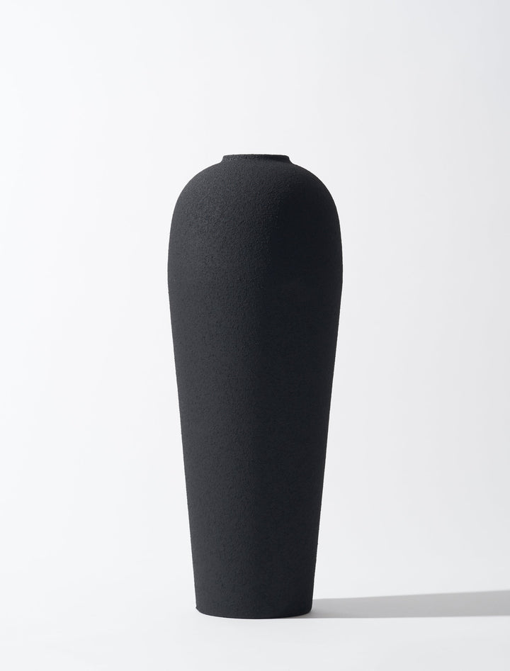 Brehn | Lola Vase - Strukturierter Schwarz