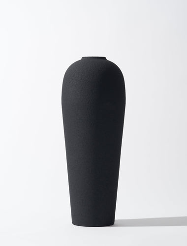 Brehn | Lola Vase - Strukturierter Schwarz