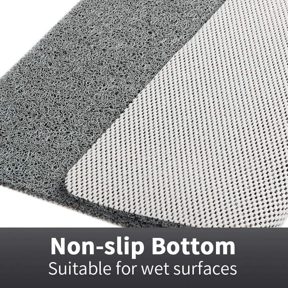 AQUALUXE Rutschfeste Duschmatte mit Drainage | Brehn