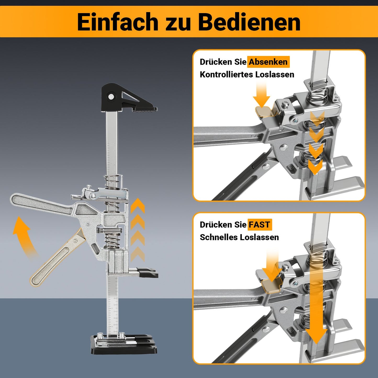 2X Arbeitssparender Heber Handhebewerkzeug Maximale 200KG | Brehn