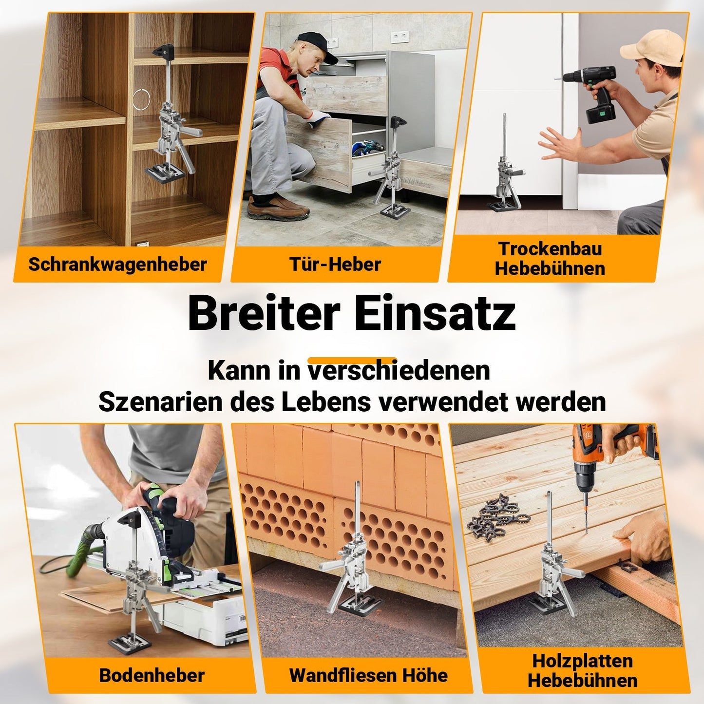 2X Arbeitssparender Heber Handhebewerkzeug Maximale 200KG | Brehn