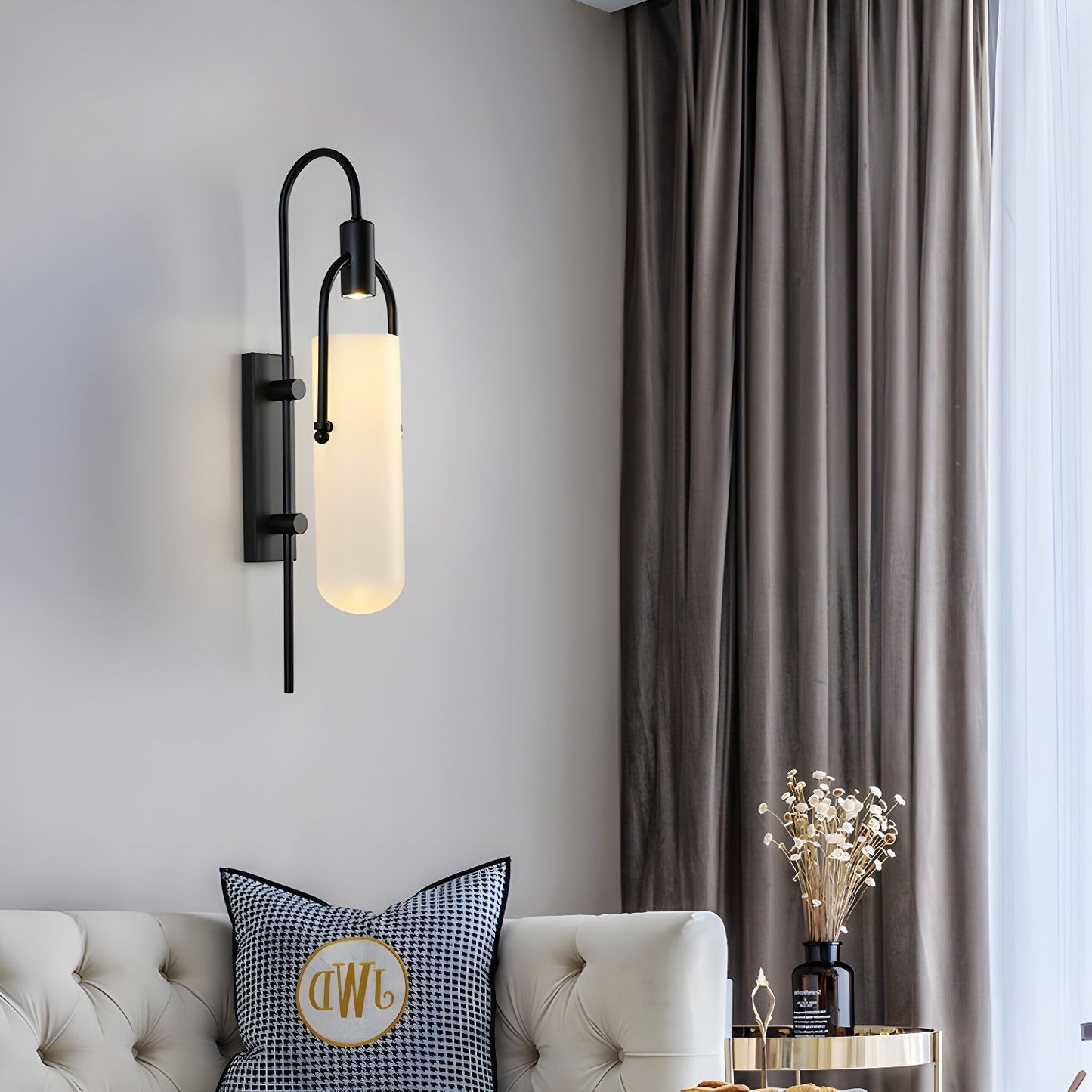 Brehn | Industrielle Glaswandlampe