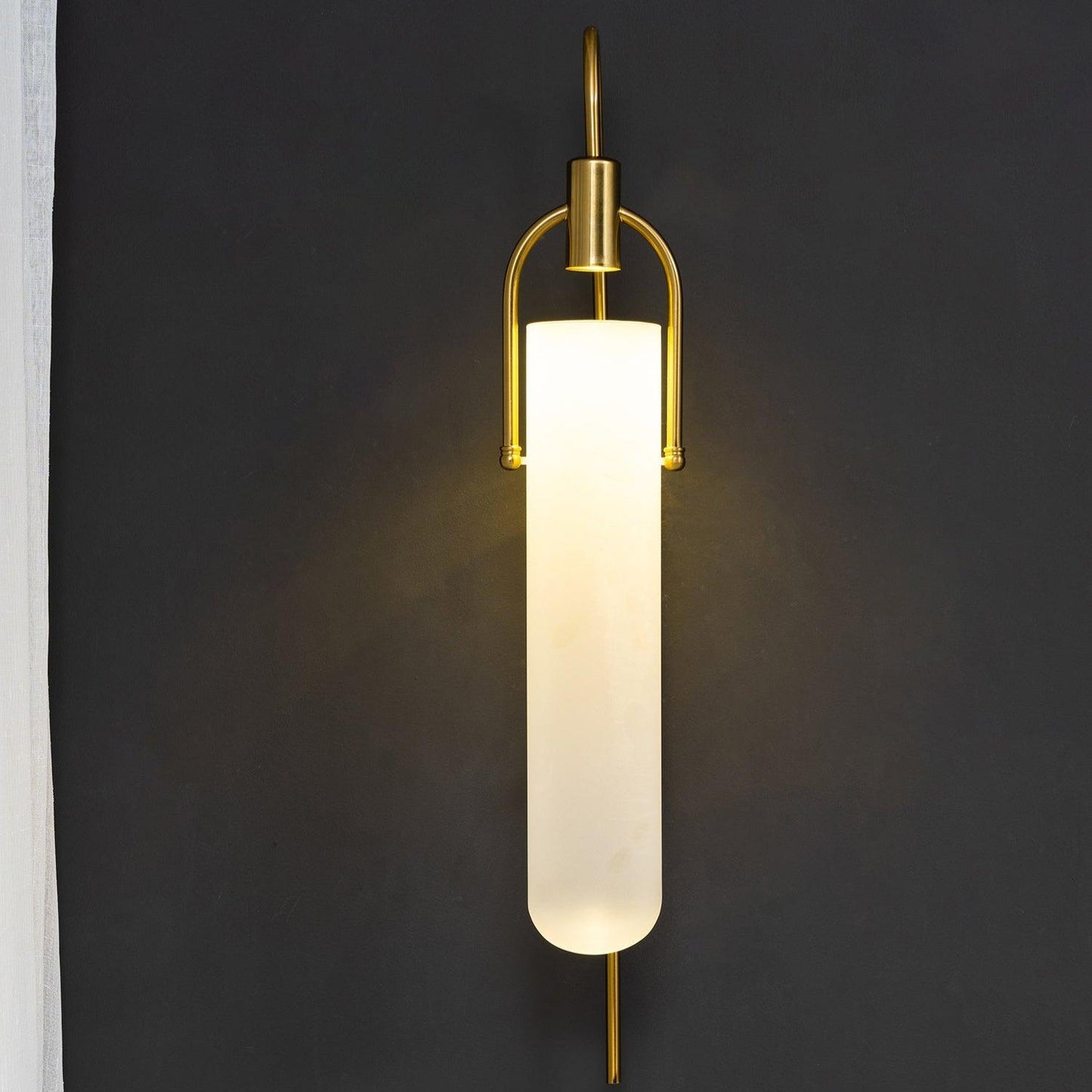 Brehn | Industrielle Glaswandlampe