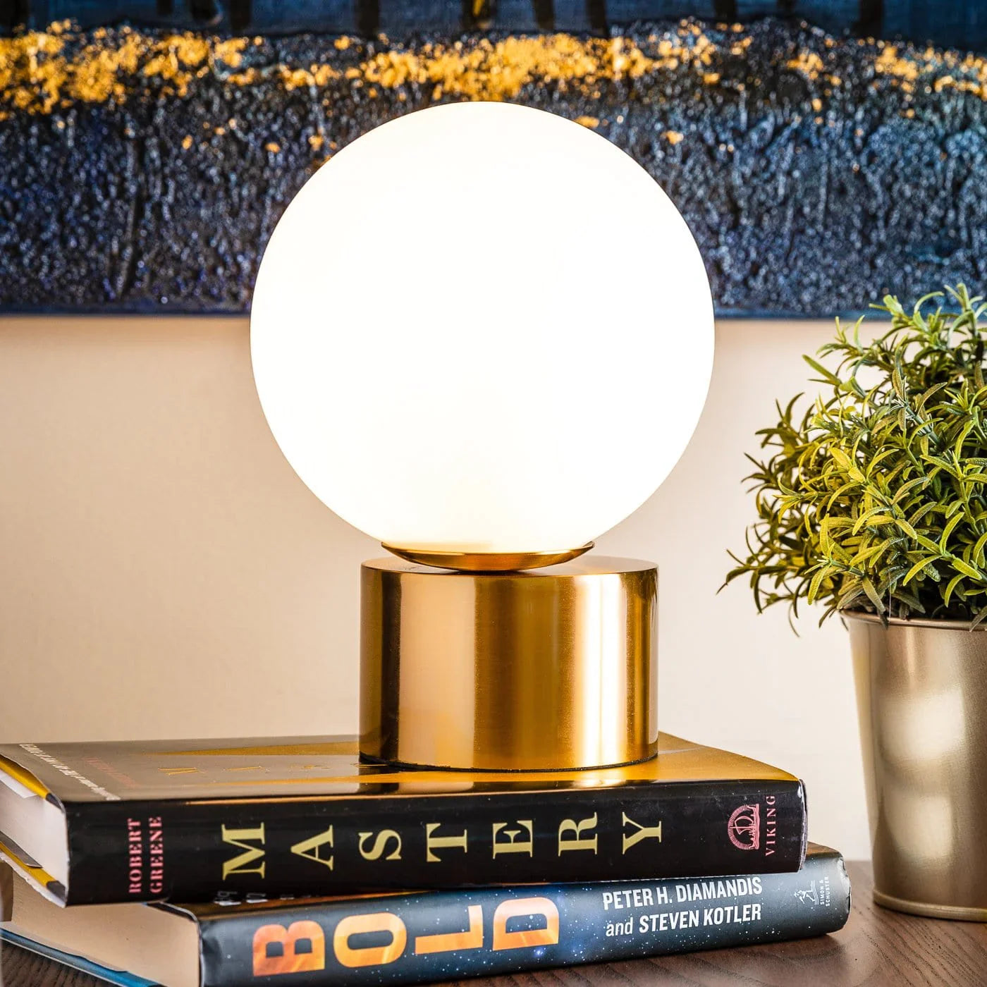 Kippbare Globuslampe Brehn