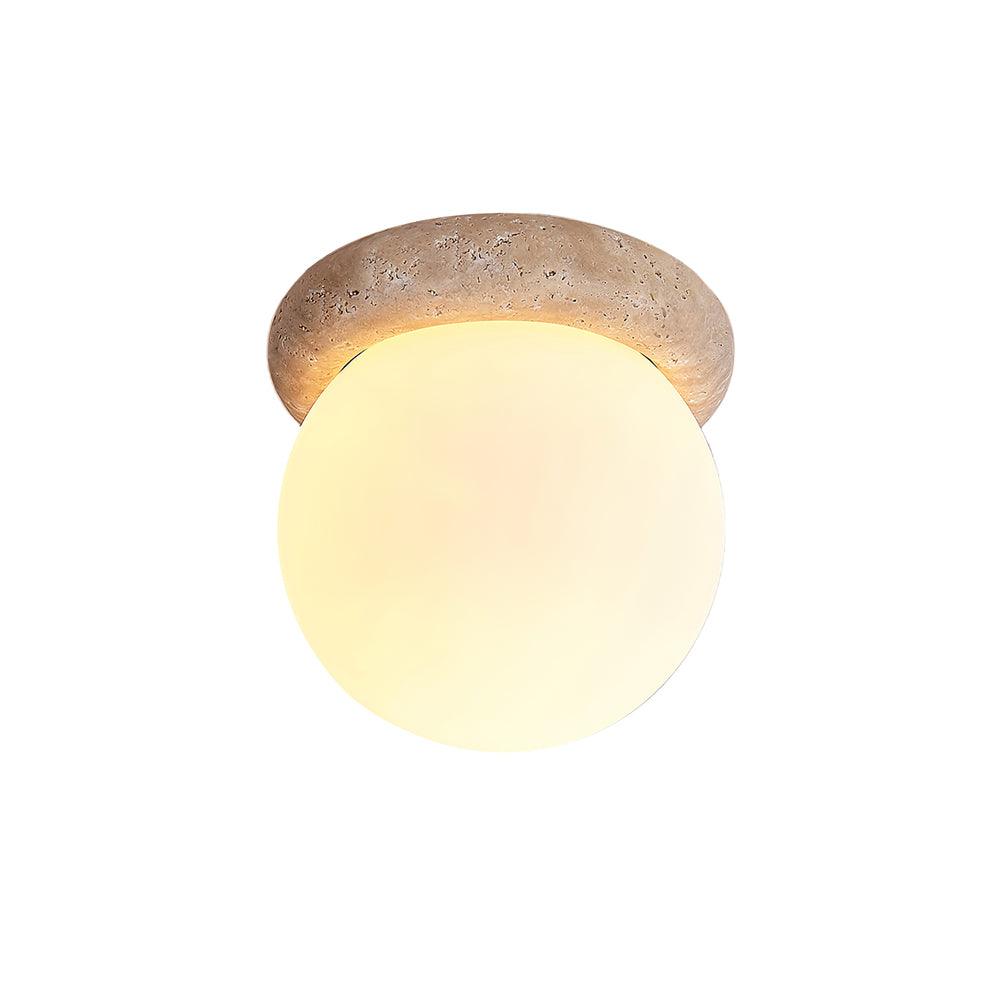Brehn | Travertin LED Deckenleuchte