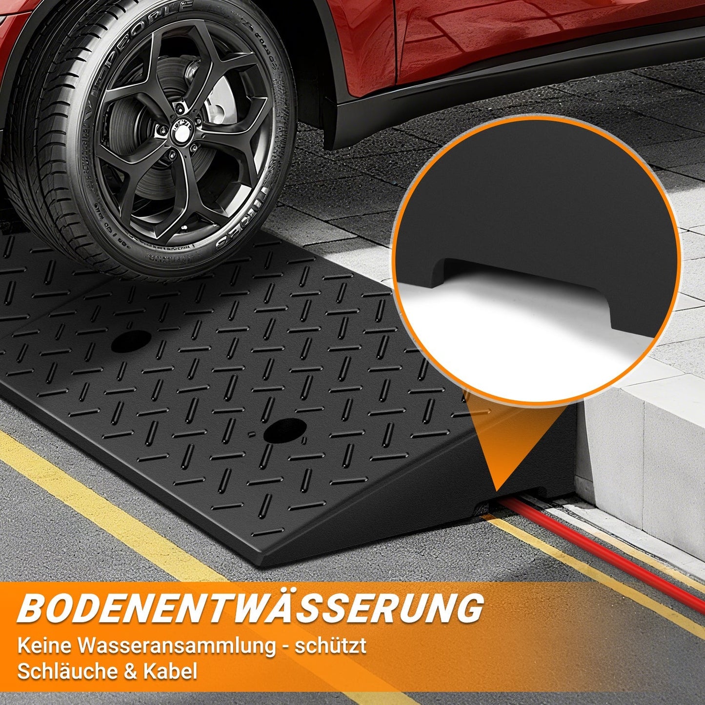 2x Auffahrrampe Fahrzeugrampe bis 10T | Brehn