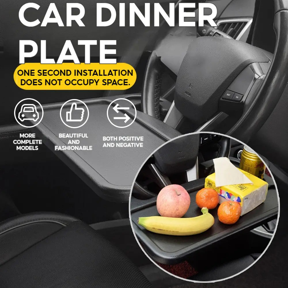 Auto Esstisch & Laptop Halter – Direkt am Lenkrad montierbar