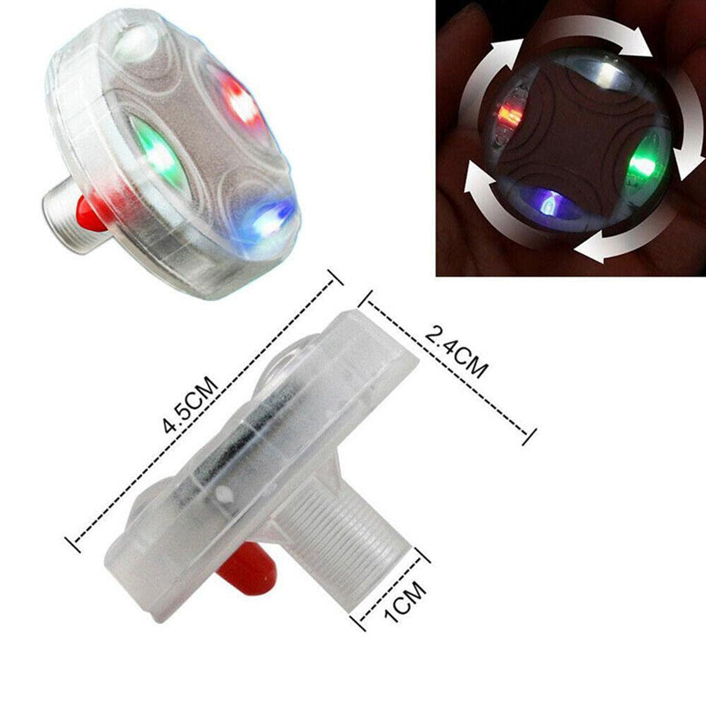 Brehn | Auto-leuchtende Solar-RGB-LED-Autoreifenlicht