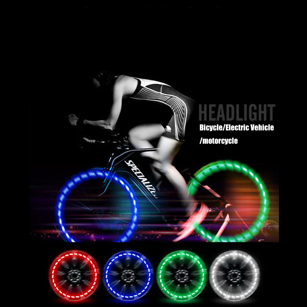 Brehn | Auto-leuchtende Solar-RGB-LED-Autoreifenlicht