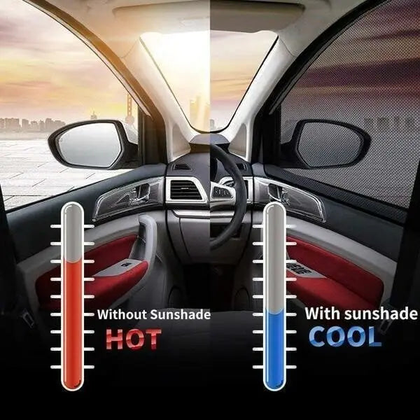 Auto Mückennetz & Sonnenschutz – Flexibel & Atmungsaktiv