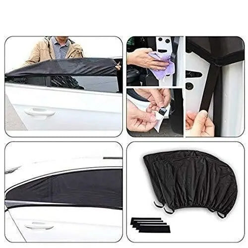 Auto Mückennetz & Sonnenschutz – Flexibel & Atmungsaktiv