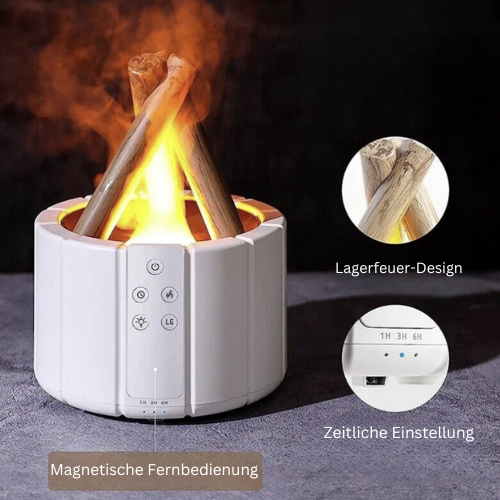 Simulierte Lagerfeuer-Luftbefeuchter | Brehn