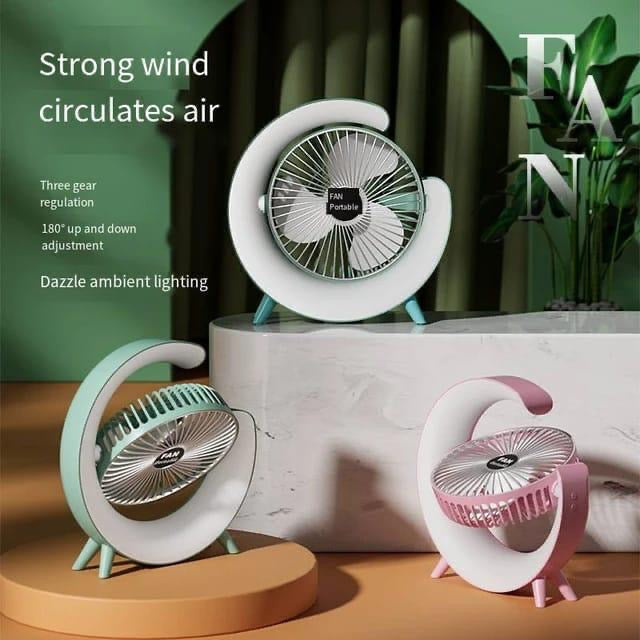 Fan Desktop Rechargeable 2:1 | Brehn