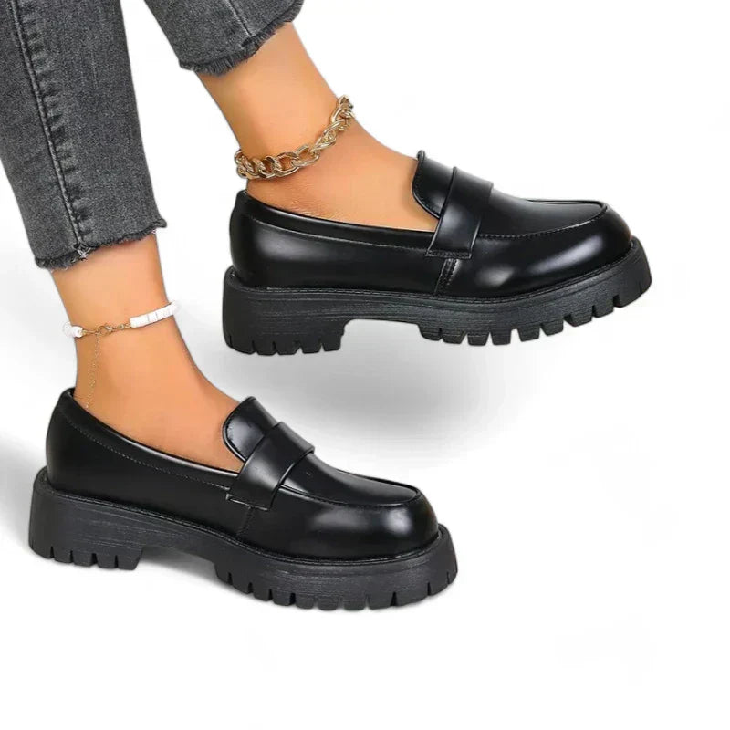 Brehn Damen Chunky Plattform Slipper