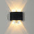 Wasserdichte LED-Wandleuchte aus Aluminium und Acryl für Terrassen