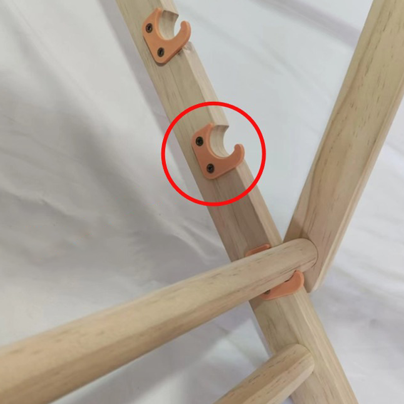 Rechteckiger Outdoor-Strandstuhl aus massivem Kiefernholz mit klappbarer Rückenlehne, bezogen mit Oxford-Gewebe, für den Außenbereich
