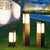 Modern Minimalist Solar Waterproof Metal & PC Säulen LED Außenleuchte Landschaftsbeleuchtung Für Garten & Außenpatio | Brehn