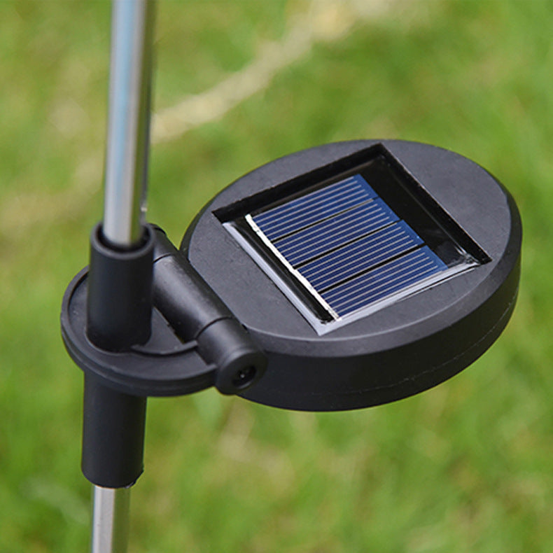 Moderne Art Deco Solar wasserdicht Edelstahl PC & ABS Faux Lavendel LED Außenleuchte Landschaftsbeleuchtung für Garten & Außenbereich Terrasse | Brehn