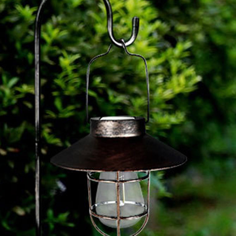 Moderner Minimalistischer Solar Zylinder Hohlraum Eisen Kunststoff LED Außenleuchte Für Garten | Brehn