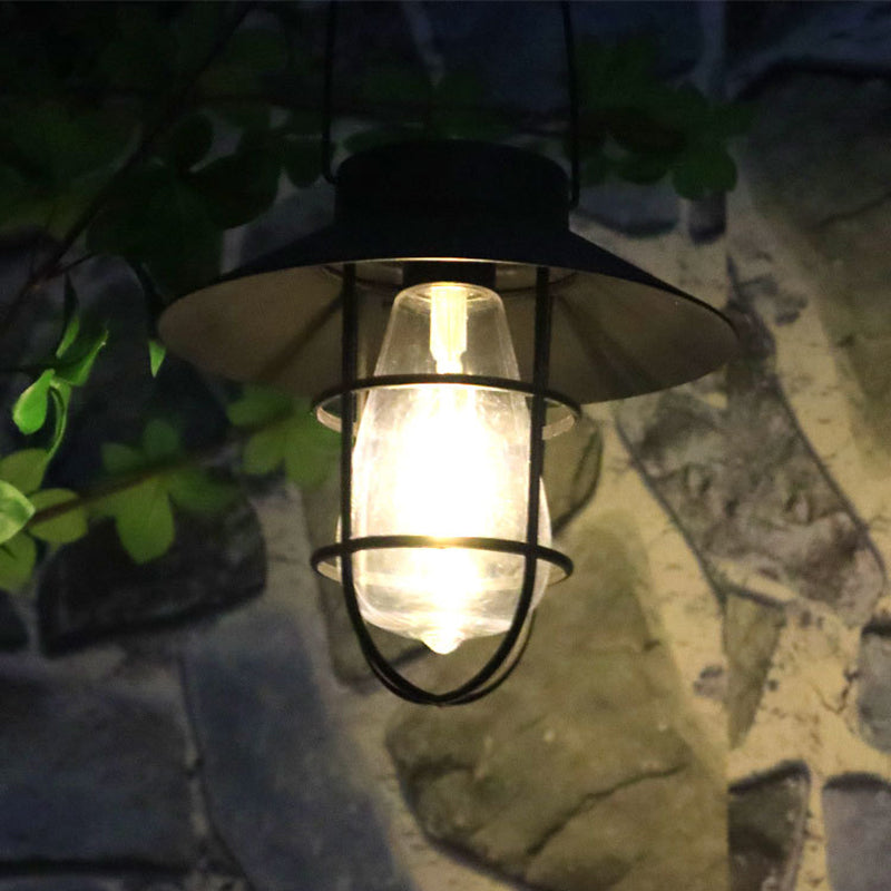Moderner Minimalistischer Solar Zylinder Hohlraum Eisen Kunststoff LED Außenleuchte Für Garten | Brehn