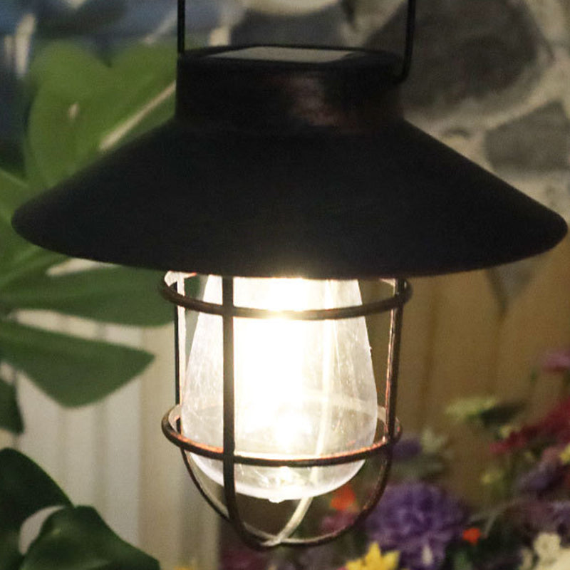Moderner Minimalistischer Solar Zylinder Hohlraum Eisen Kunststoff LED Außenleuchte Für Garten | Brehn