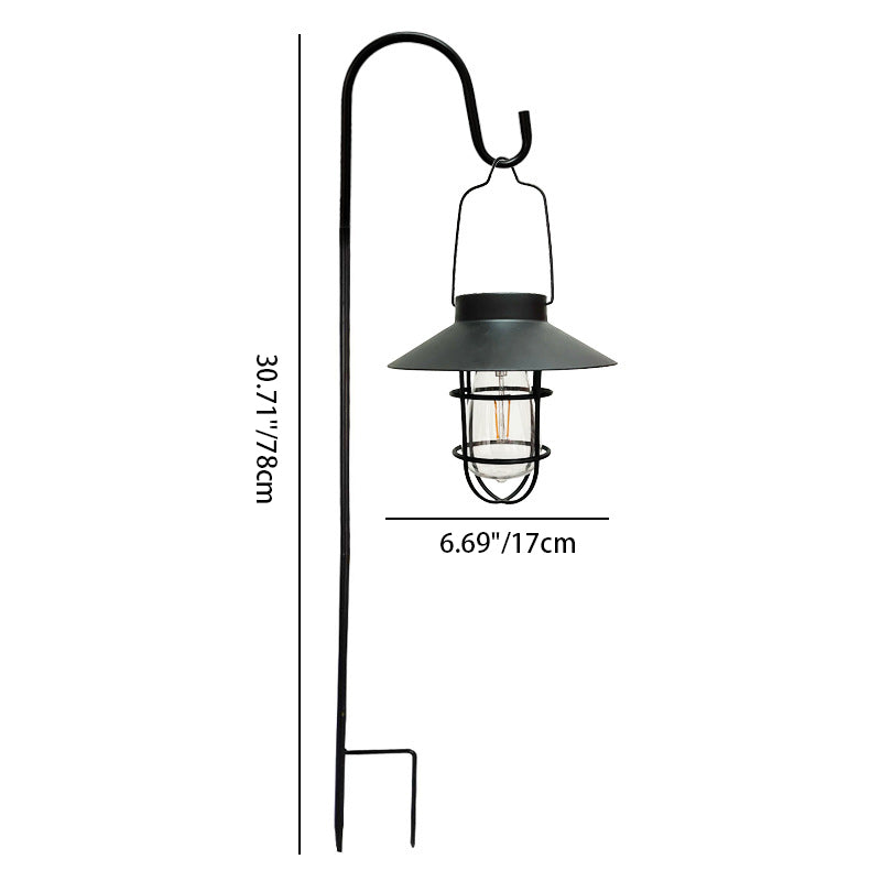 Moderner Minimalistischer Solar Zylinder Hohlraum Eisen Kunststoff LED Außenleuchte Für Garten | Brehn