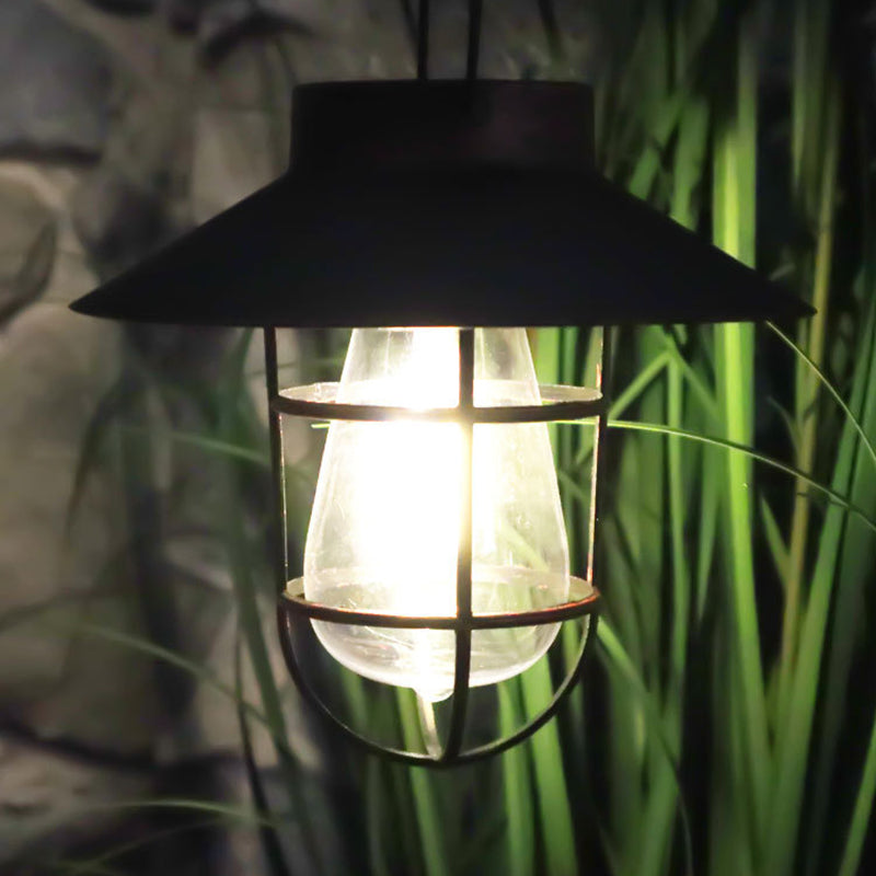 Moderner Minimalistischer Solar Zylinder Hohlraum Eisen Kunststoff LED Außenleuchte Für Garten | Brehn