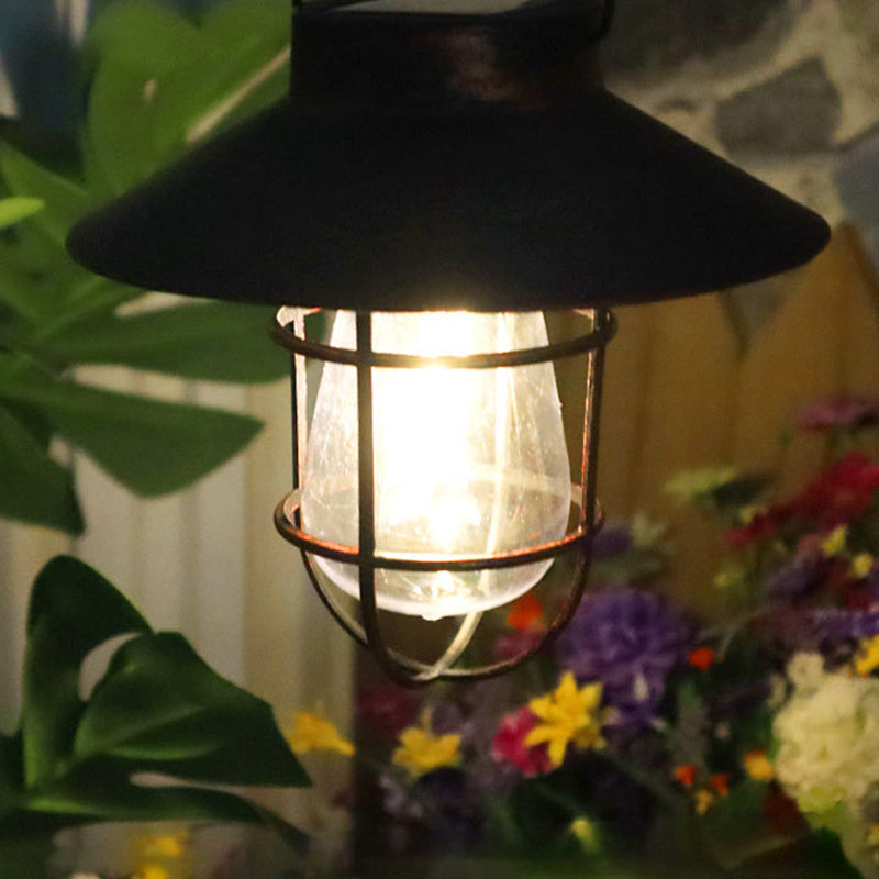 Moderner Minimalistischer Solar Zylinder Hohlraum Eisen Kunststoff LED Außenleuchte Für Garten | Brehn