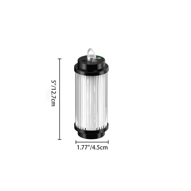 Moderne Minimalistische Tragbare Zylinder Metall ABS USB LED Außenleuchte Für Garten | Brehn