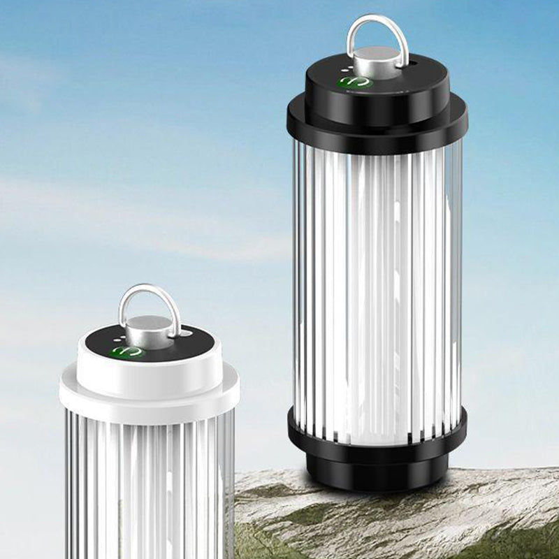 Moderne Minimalistische Tragbare Zylinder Metall ABS USB LED Außenleuchte Für Garten | Brehn